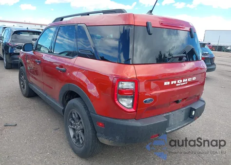 2022 Ford Bronco Sport Big Bend из США, поврежденный, VIN 3FMCR9B68NRD56448